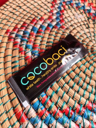 NEW Cocobaci Pomegranate with Activated Charcoal 15-Day Oil Pulling program photo review