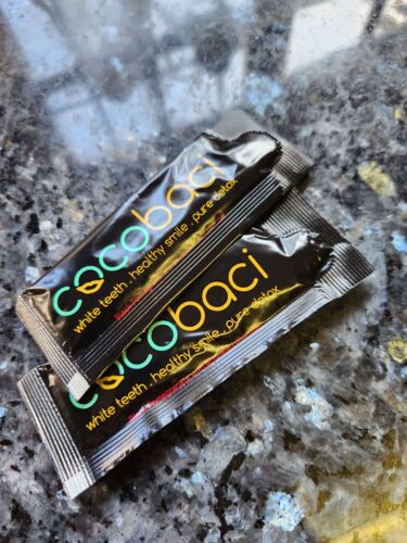 NEW Cocobaci Pomegranate with Activated Charcoal 15-Day Oil Pulling program photo review