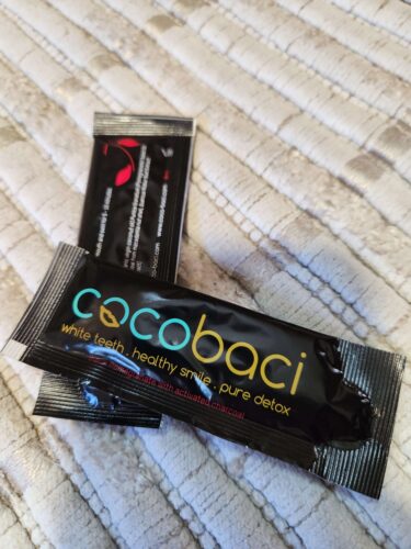 NEW Cocobaci Pomegranate with Activated Charcoal 15-Day Oil Pulling program photo review